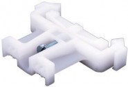 WIE-Z552274530 9708/S35 Plastic End Clamp for TS 35 DIN rail