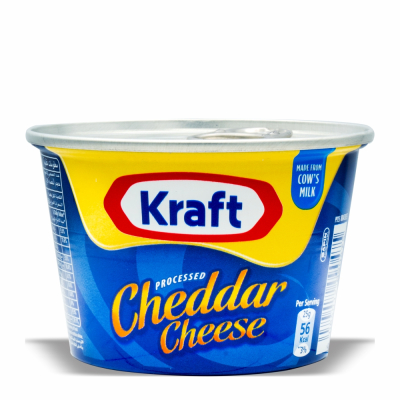 10-338-2 KRAFT CHEDDAR CHEESE IN TIN 36/190 GR