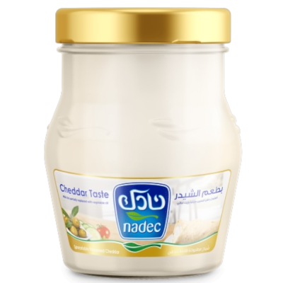 10-447-2 NADEC CHEDDAR CHEESE JARS 6/500 GR