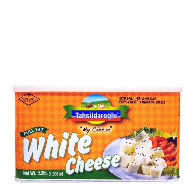 10-490-2 TAHSILDAR COW MILK FULL FAT CHEESE 8/1 KG