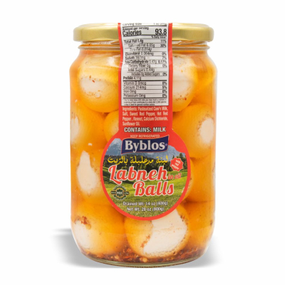 11-104-2 BYBLOS LEBNI IN OIL W/RED PEPPER 12/368 GR