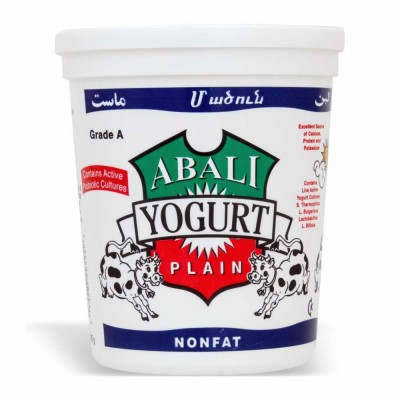 11-267-2 ABALI YOGURT NON FAT 6/32 OZ
