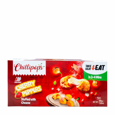 15-430-2 GURME CHERRY PEPPER CHILIPOPS 20/200 GR
