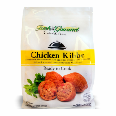 15-532-2 MEDITERRANEAN CHICKEN KIBBE 7/12 PC