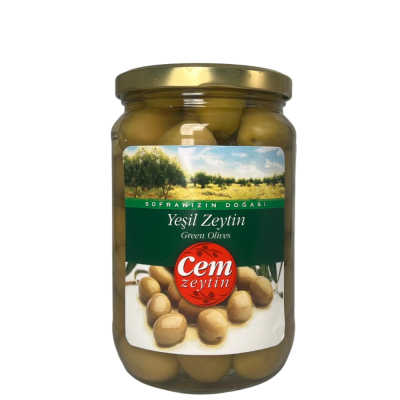 21-287-2 CEM  GREEN  OLIVES 12/720 GR