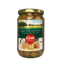 21-291-2 CEM GREEN SCRATCHED OLIVES 12/720 GR