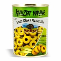 21-322-2 YAVNE GREEN SLICED OLIVES    12/19 OZ