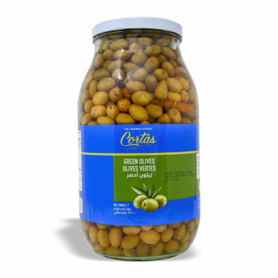 21-341-2 CORTAS GREEN OLIVES 4/3.2 KG