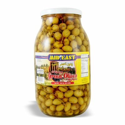 21-461-2 M.E.GREEN KOURA OLIVES W/ZAATAR 4/1 GL
