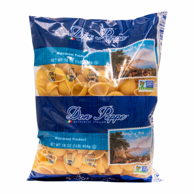 24-505-1 DON PEPPE  SHELLS  #50         15/16 OZ