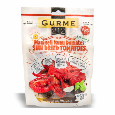 25-141-1 GURM 212 SUN DRIED TOMATO DOYPACK 10/150 GR