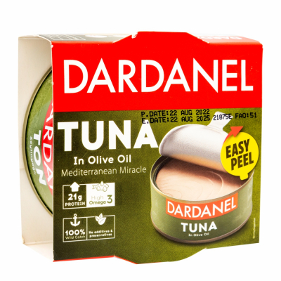 26-170-1 DARDANEL TUNA IN OLIVE OIL CAN 24/140 GR