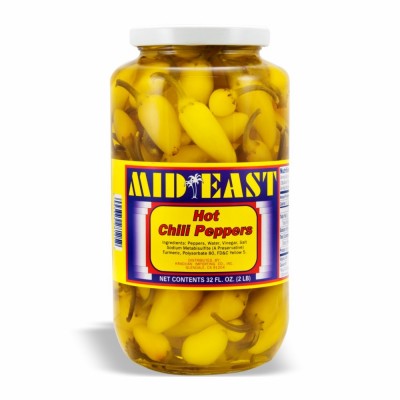 28-125-1 M.E. HOT CHILI CORTIDOS     12/32 OZ