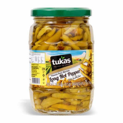 28-229-1 TUKAS LONG HOT PEPPER PICKLE 12/11.82 OZ