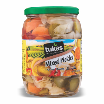 28-253-1 TUKAS MIXED PICKLE (giardinera)  12/21 OZ