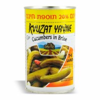 28-396-1 YAVNE CUCUMBER PICKLE 12/23 OZ 20%MORE