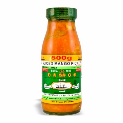 28-400-1 SHIP MANGO PKLE/VINEGAR   12/500 gr