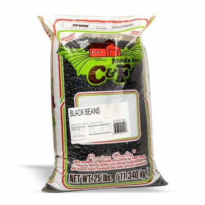 29-101-1 BLACK BEANS                    25 LB