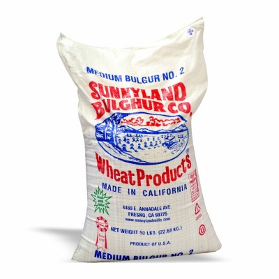 30-120-1 BULGUR MEDIUM # 2 SUNNYLAND    50 LB