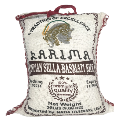 33-135-1 KARIMA SELLA BASMATI RICE 2/20 LB
