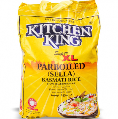 33-140-1 KITCHEN KING SELLA BASMATI RICE 40 LB