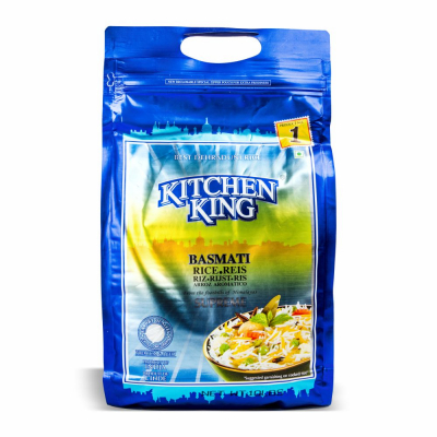 33-142-1 KITCHEN KING SUPREME BASMATI  RICE 4/10 LB