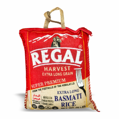 33-170-1 REGAL EXTRA LONG PREMIUM BASMATI RICE 2/20 LB