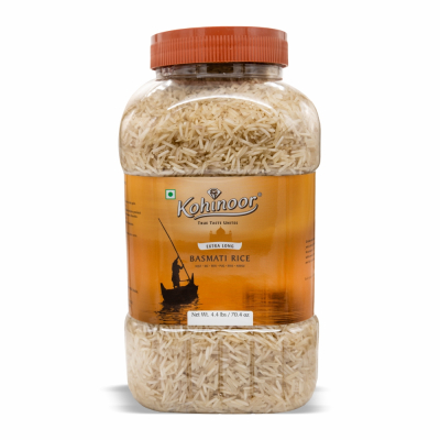 33-193-1 KOHINOOR GOLD EX LONG BASMATI RICE 4/4.4 LB