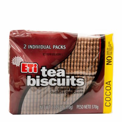 37-380-1 ETI TEA BISCUIT W/COCOA 10/370 GR
