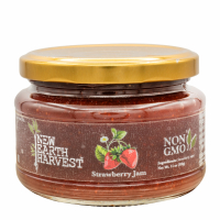 41-363-1 NEW EARTH HARVEST STRABERRY JAM 12/11 OZ