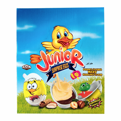 43-325-1 SURPRISE EGGS JUNIOR 6/24 PC