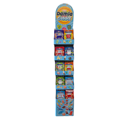 44-108-1 DAMLA GUMMY BAG W/STAND 12/300 GR