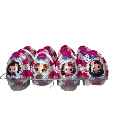 44-112-1 JOYTOP EGG MINI DOLL CHOCO W/TOY 72/20 GR