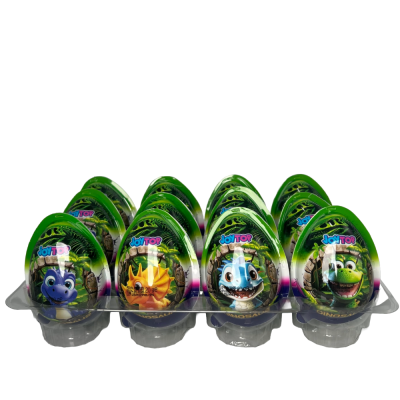 44-113-1 JOYTOP EGG DINOSAUR CHOCO W/TOY 72/20 GR