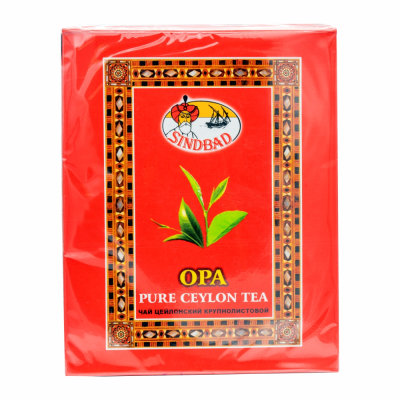 45-130-1 SINDBAD PURE CEYLON TEA "OPA" RED 12/500 GR