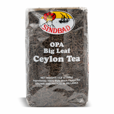 45-135-1 SINDBAD OPA BIG LEAF CEYLON TEA LOOSE 20/500 GR