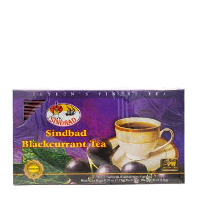45-137-1 SINDBAD BLACKCURRANT TEABAGS 12/175 GR