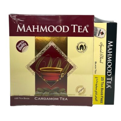 45-368-1 MAHMOOD CARDAMOM TEABAGS  18/100PC