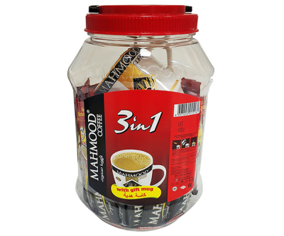 46-256-1 MAHMOOD COFFEE 3IN1 STK W/GIFT MUG 18GR 6/42PC
