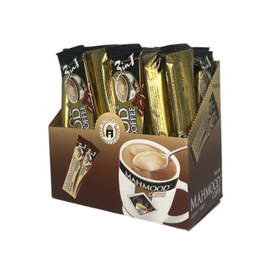 46-259-1 MAHMOOD COFFEE 3IN1 W/MILK STK BOX17GR 24/24