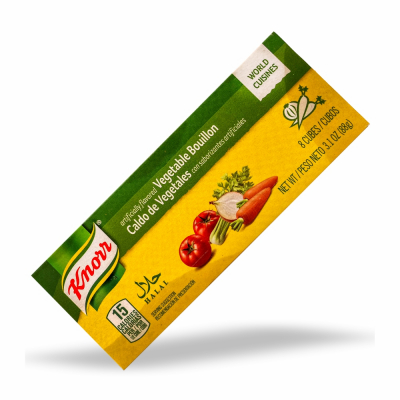 47-222-1 KNORR VEGETABLE BOULLION 24/8 PC