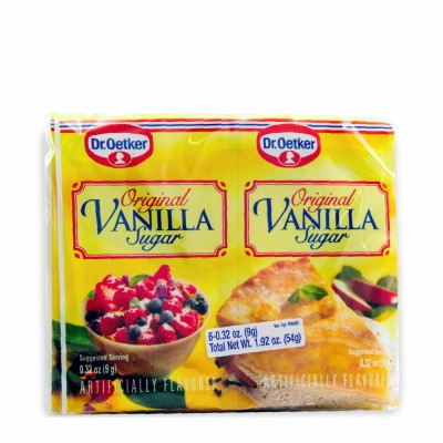 50-161-1 OETKER VANILLA SUGAR        72/.3 OZ
