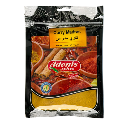 60-784-1 ADONIS CURRY MADRAS 10/100 GR