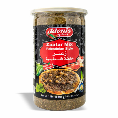 60-872-1 ADONIS PALASTENIAN ZAATAR 12/16 OZ JARS