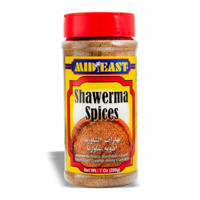 61-115-1 M.E. SHAWERMA SPICE 12/7 OZ