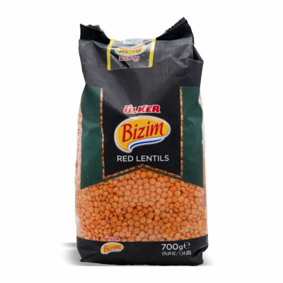 70-450-1 ULKER BIZIM RED LENTILS 12/700 GR