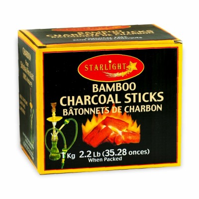 90-332-3 CHARCOAL BAMBOO STICK BAG 12 / 1 KG