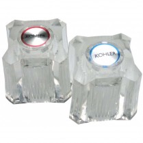 CK-109 Kohler Acrylic Trend Bath Handle Pair H&C