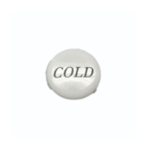 CN-B01C Newport Brass Porcelain Button - Cold