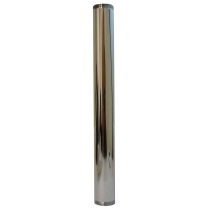 DB-101-17 1 1/4" x 12" CP Threaded Tailpiece 17 Gauge